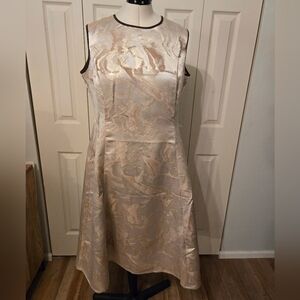 Ming Wang Sleeveless Midi Dress